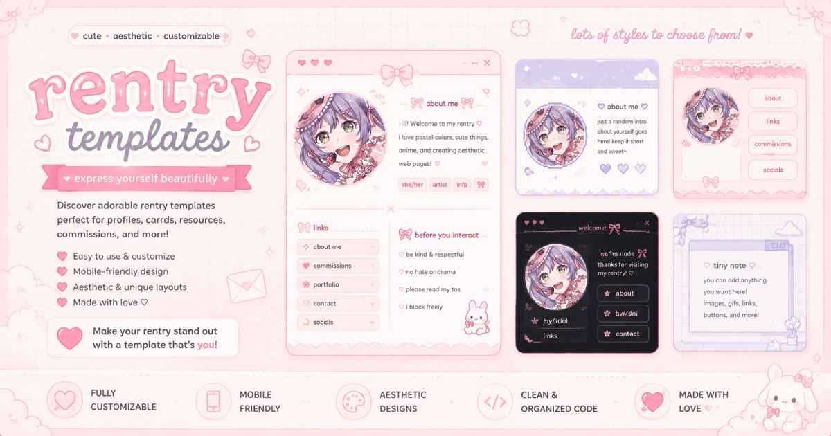 Rentry Templates: The Ultimate Guide for