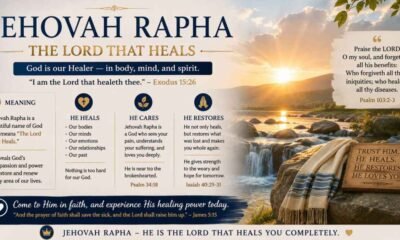 Jehovah Rapha Meaning :The Complete Guide to “The Lord Who Heals” in the Bible