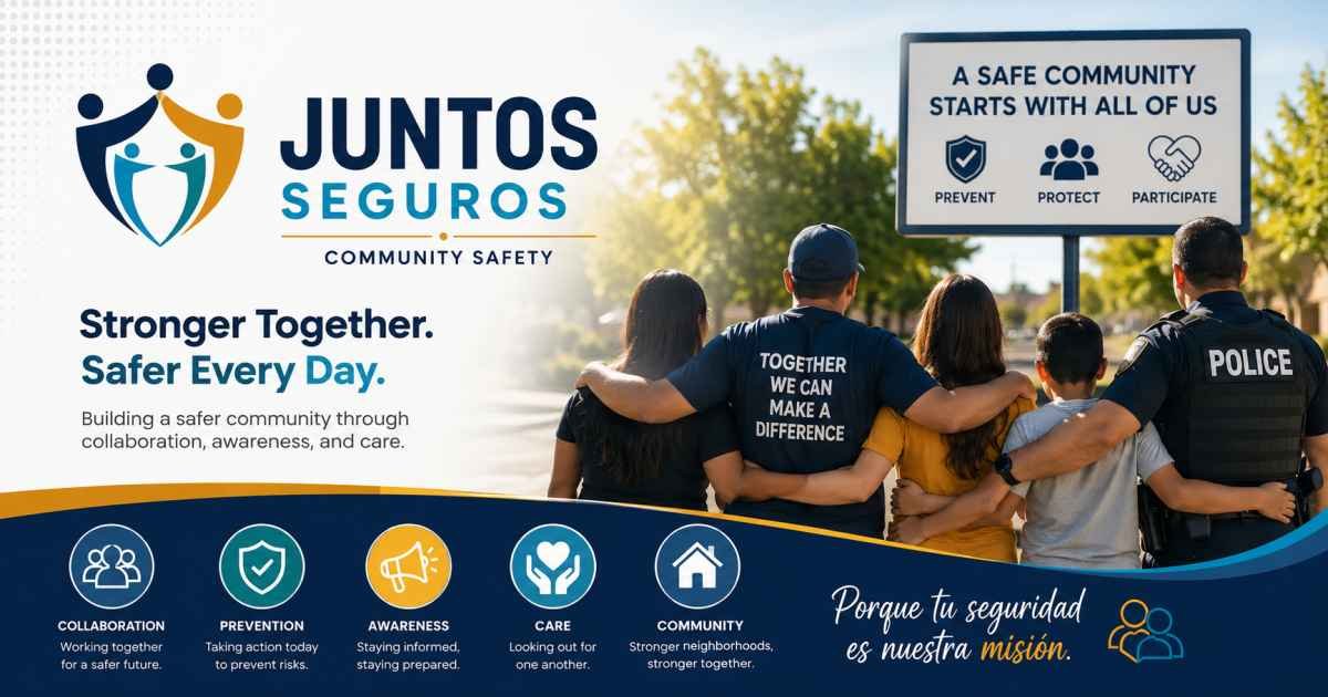 Juntos Seguros Community Safety : The Complete Guide to Building Safer, Stronger, and More Connected Communities