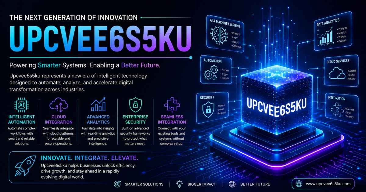 UPCVEE6S5KU Explained : The Complete Guide to This Mysterious Code and What It Means