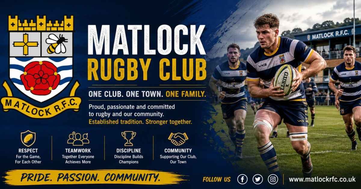 vivienne verwey Matlock Rugby Club (Guide): History, Teams, Facilities, Membership, and Community Spirit